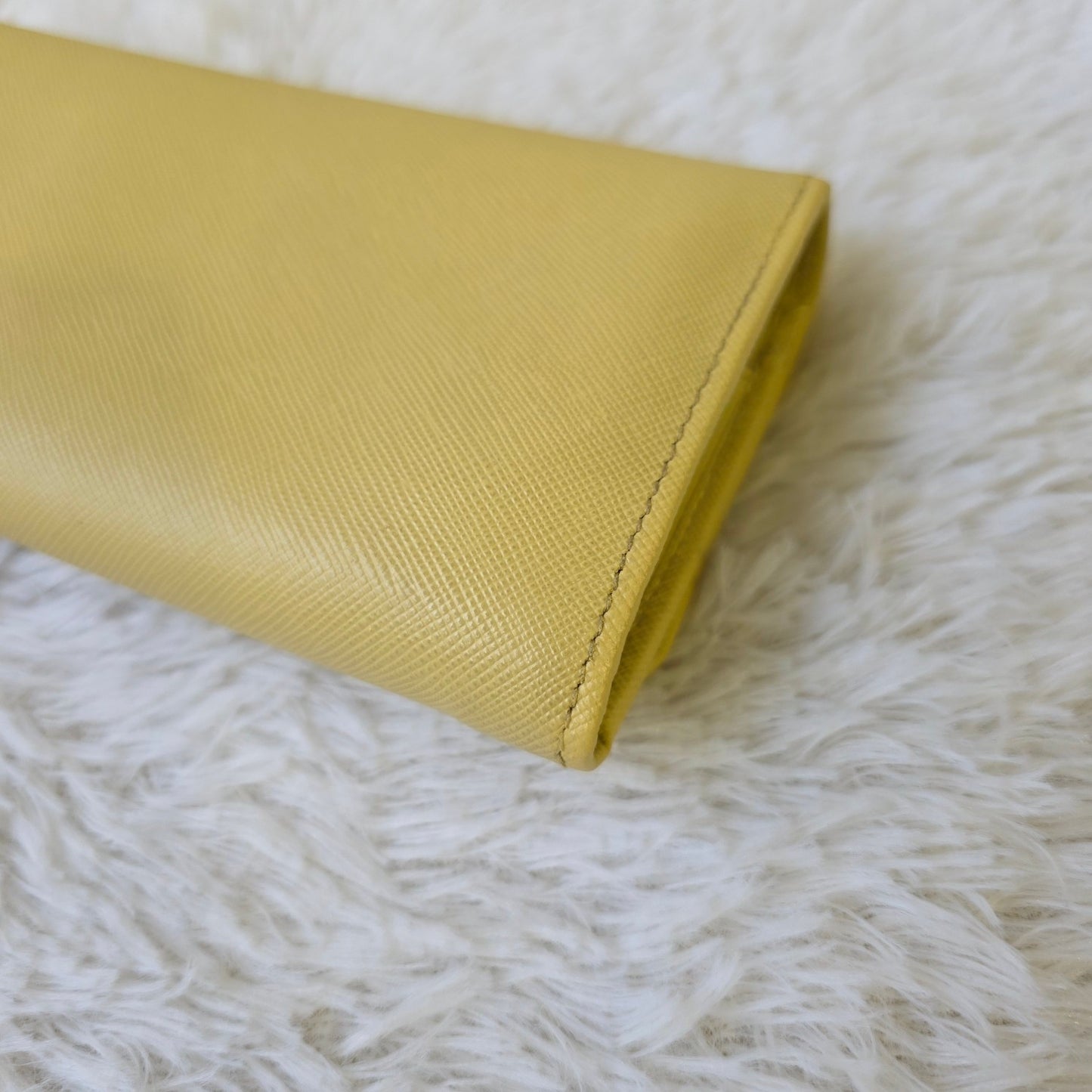 Prada Saffiano Leather Long Wallet (Pre-Owned)