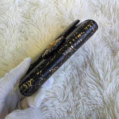 Chanel Reissue 2.55 Graffiti Leather Long Wallet (Pre-Owned)