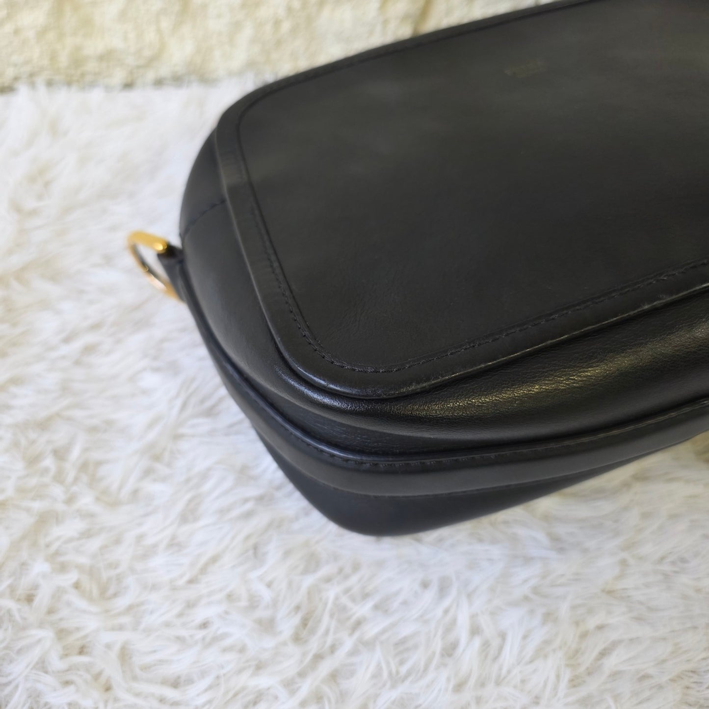 Fendi Leather Camera Shoulder Bag (Pre-Owned)