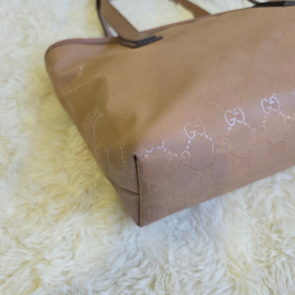 Gucci Guccissima Patent Leather Tote Bag (Pre-Owned)