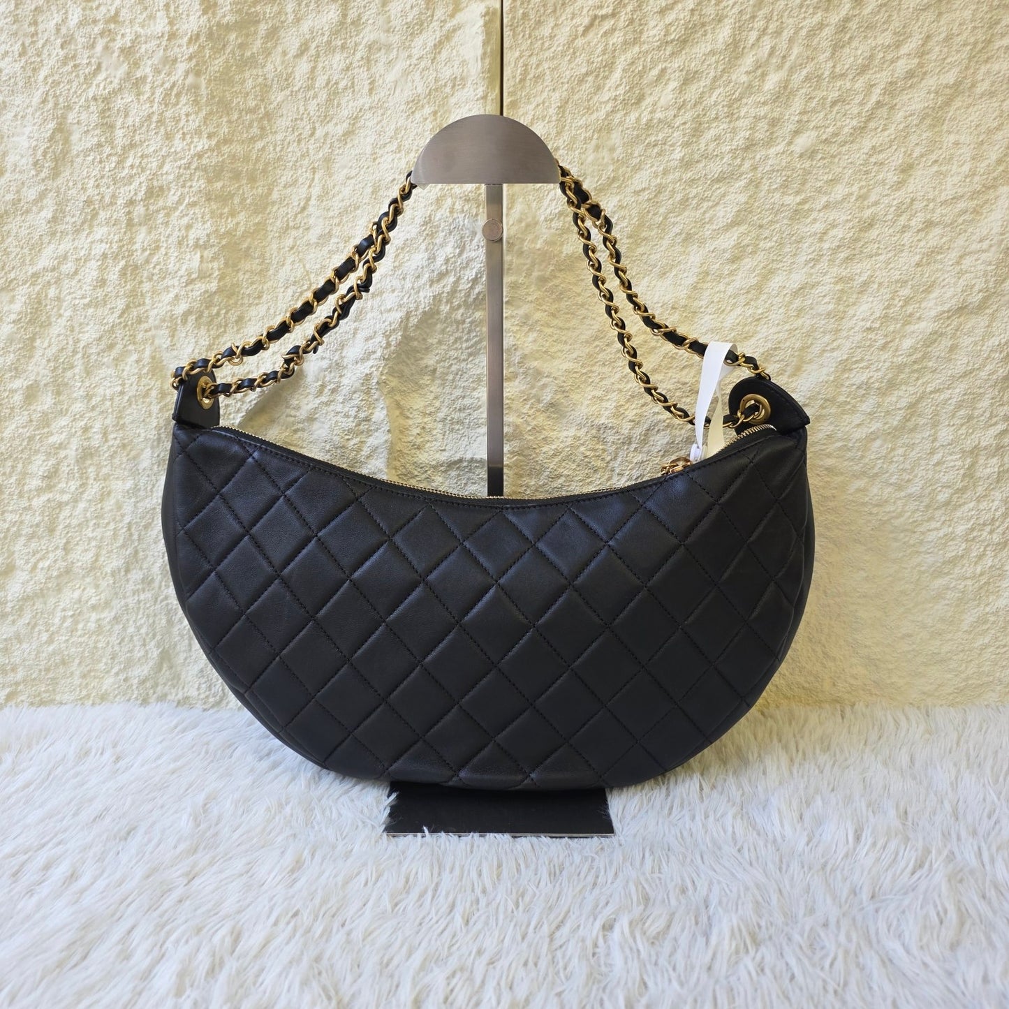 Chanel Gabrielle Quilted Leather Chain Shoulder Bag (Pre-Owned)