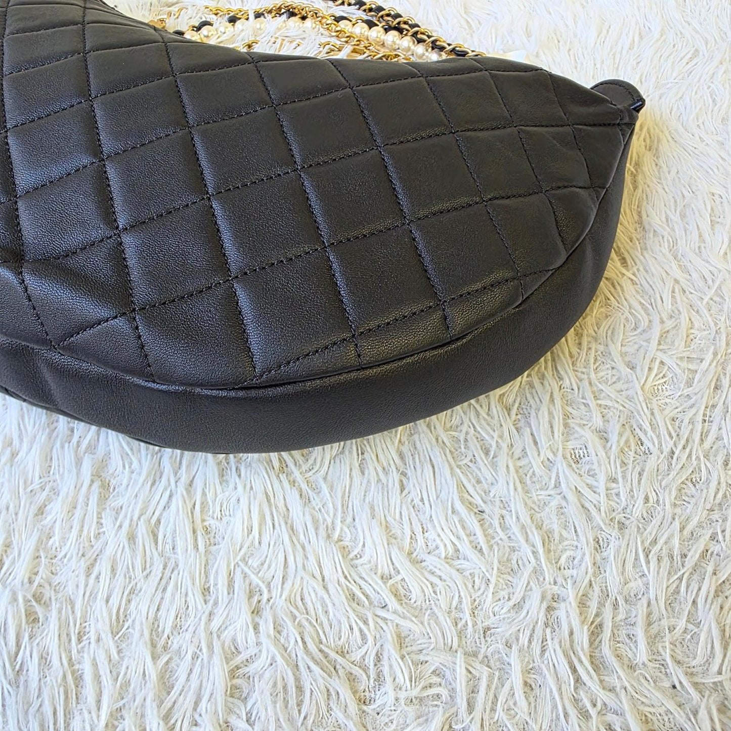 Chanel Gabrielle Quilted Leather Chain Shoulder Bag (Pre-Owned)