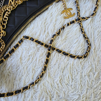 Chanel Gabrielle Quilted Leather Chain Shoulder Bag (Pre-Owned)