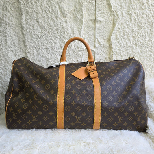 Louis Vuitton Monogram Keepall Travel Bag (Pre-Owned)