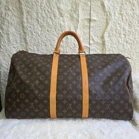 Louis Vuitton Monogram Keepall Travel Bag (Pre-Owned)