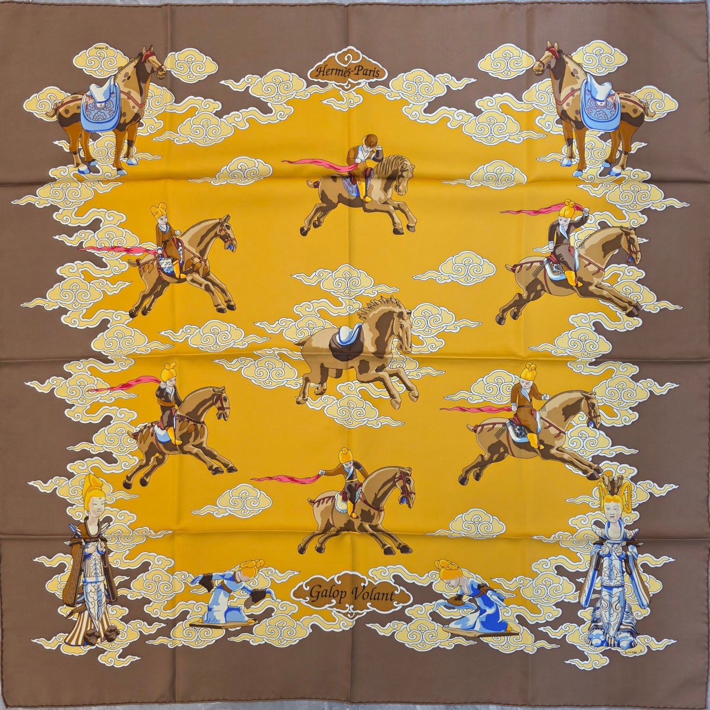 Hermès Galop Volant Silk Scarf (Pre-Owned)