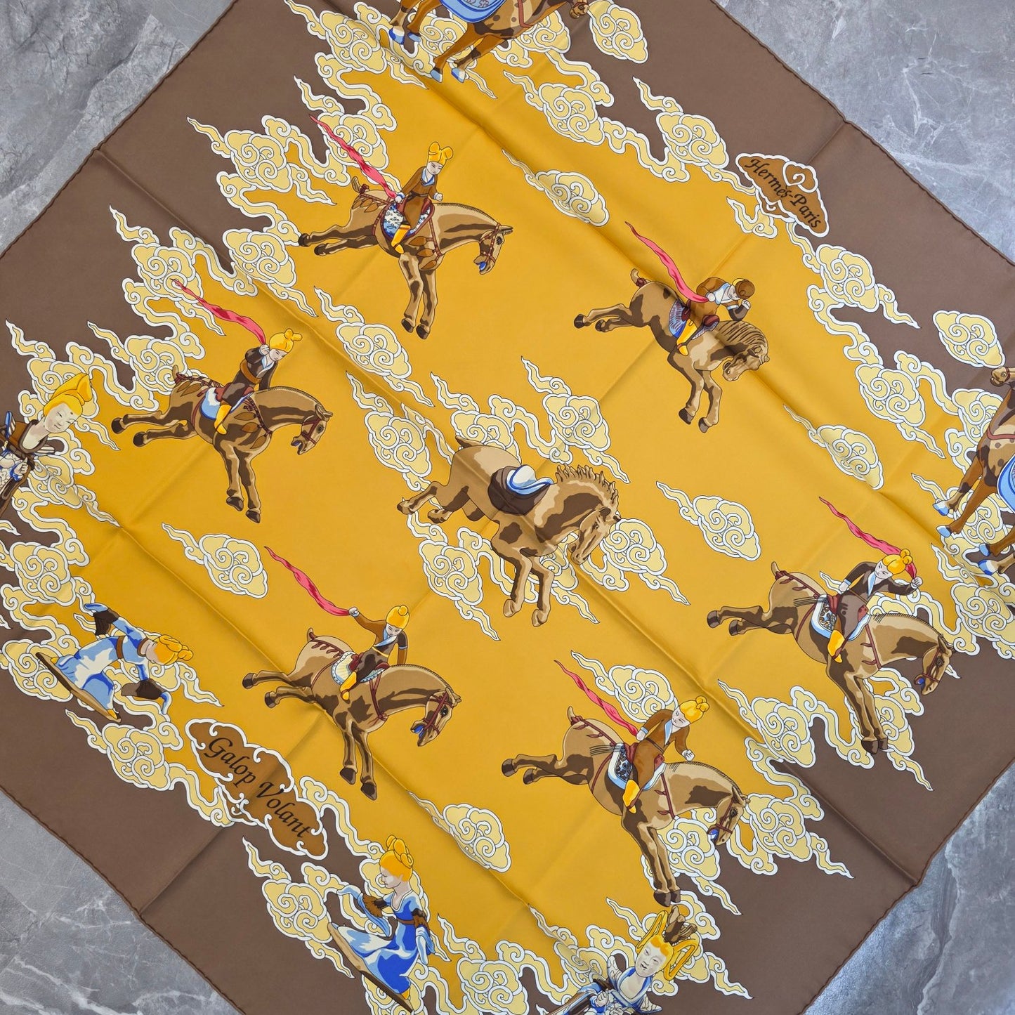 Hermès Galop Volant Silk Scarf (Pre-Owned)