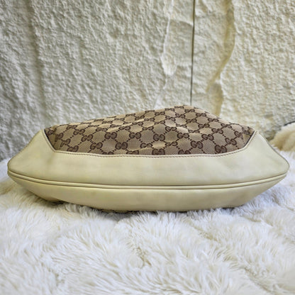 Gucci Bamboo GG Canvas Shoulder Bag (Pre-Owned)