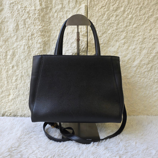 Fendi 2Jours Leather Tote Bag (Pre-Owned)
