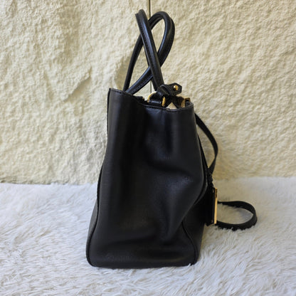 Fendi 2Jours Leather Tote Bag (Pre-Owned)