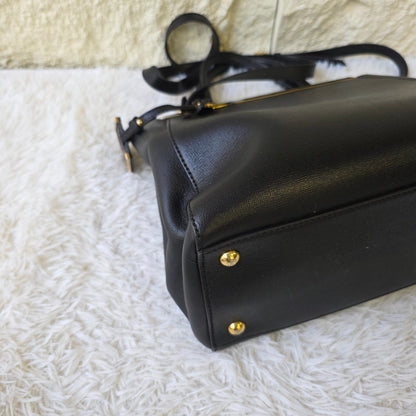 Fendi 2Jours Leather Tote Bag (Pre-Owned)