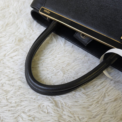 Fendi 2Jours Leather Tote Bag (Pre-Owned)