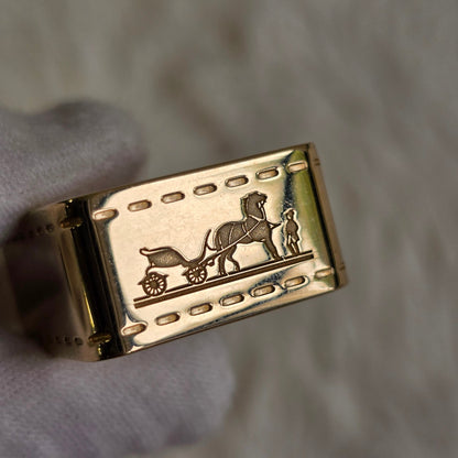 Hermès Horse Carriage Scarf Ring (Pre-Owned)