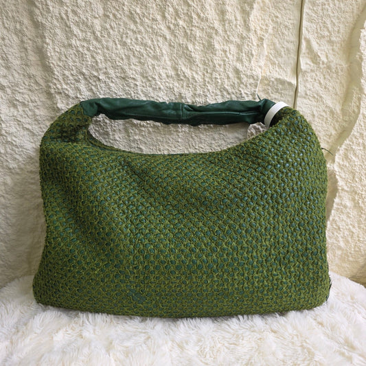 Bottega Veneta Intrecciato Leather Shoulder Bag (Pre-Owned)
