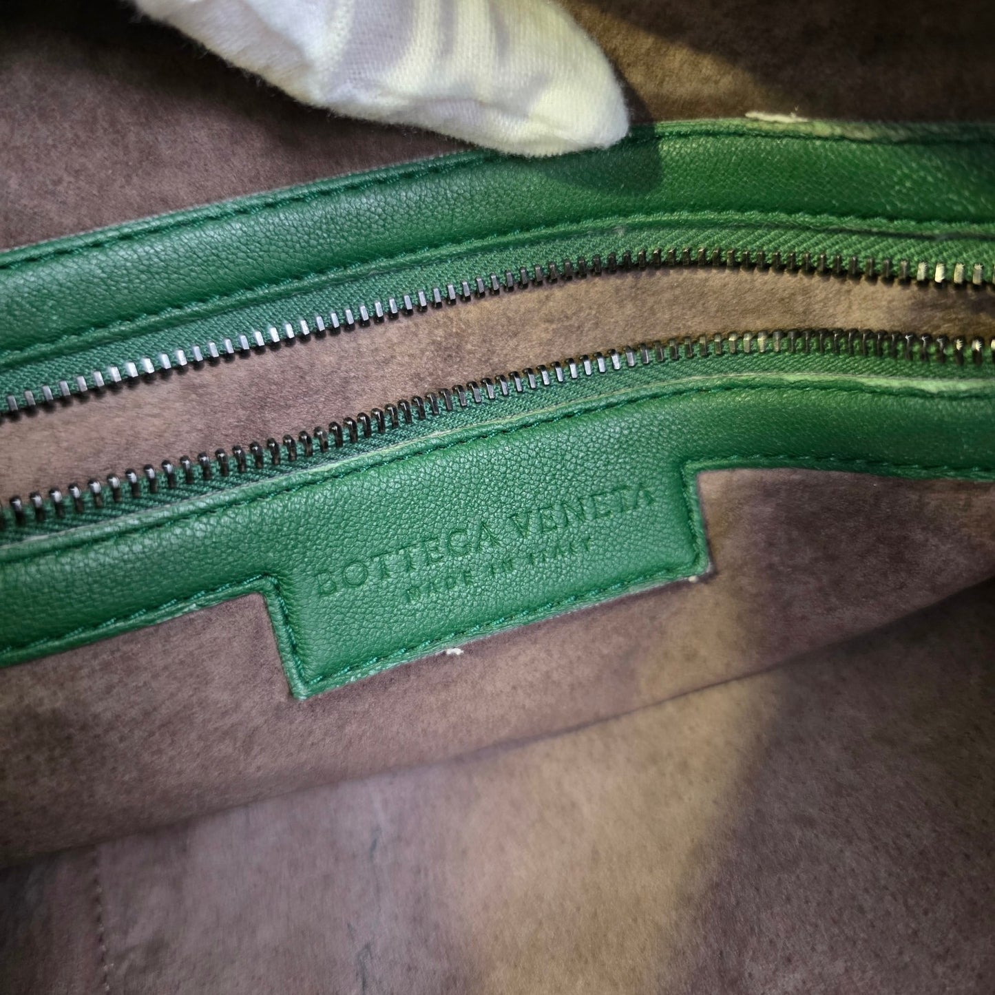 Bottega Veneta Intrecciato Leather Shoulder Bag (Pre-Owned)