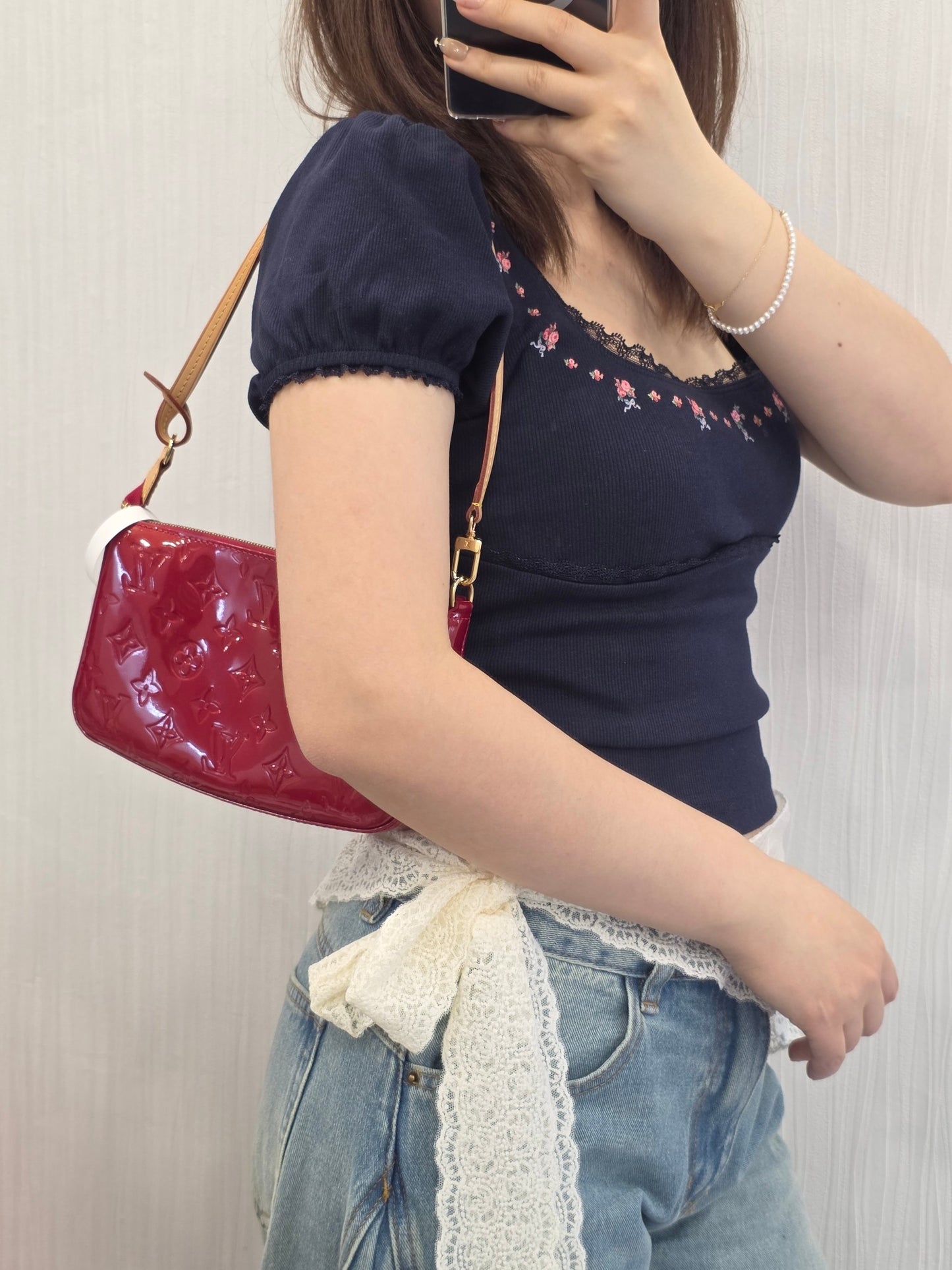Louis Vuitton Monogram Vernis Pochette Accessoires (Pre-Owned)