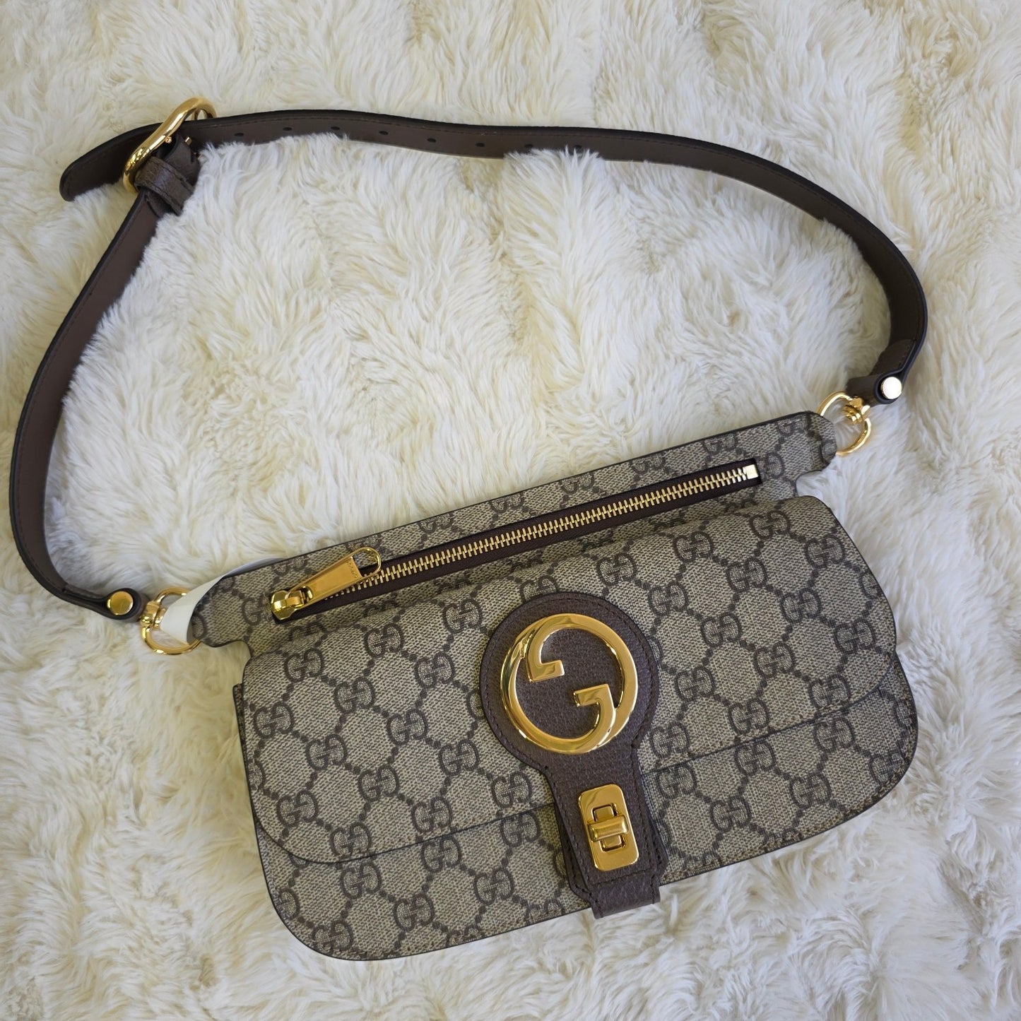 Gucci GG Canvas Shoulder Bag (Pre-Owned)