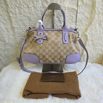 Gucci GG Canvas Boston Bag (Pre-Owned)