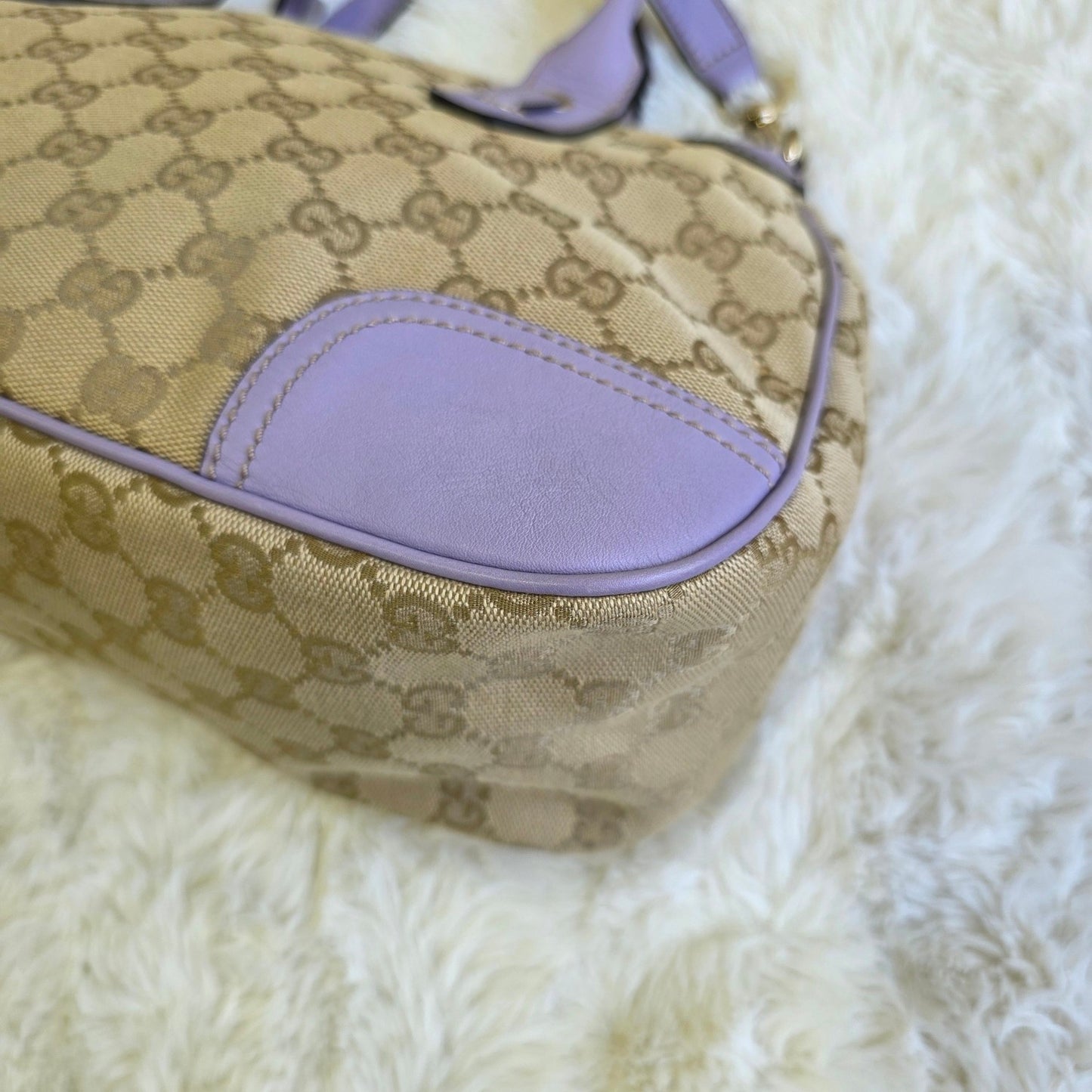 Gucci GG Canvas Boston Bag (Pre-Owned)