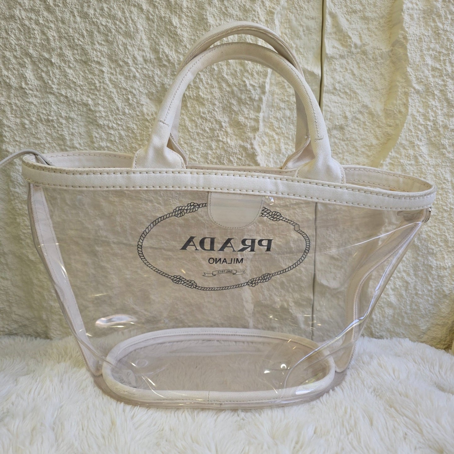 Prada Transparent PVC Tote Bag (Pre-Owned)