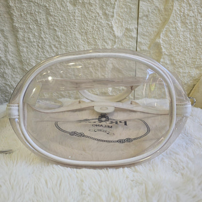 Prada Transparent PVC Tote Bag (Pre-Owned)