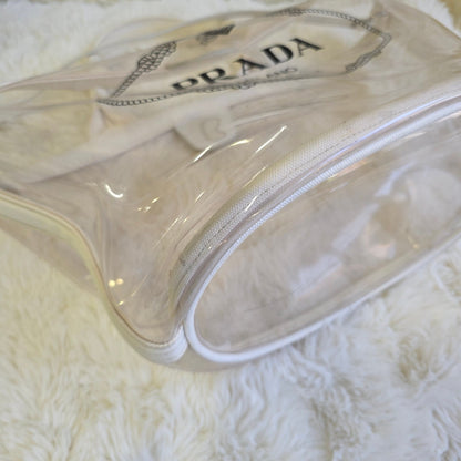 Prada Transparent PVC Tote Bag (Pre-Owned)
