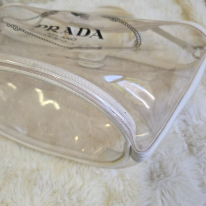 Prada Transparent PVC Tote Bag (Pre-Owned)