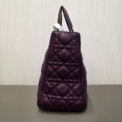 Dior Lady Dior Cannage Leather Handbag (Pre-Owned)