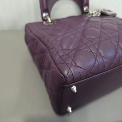 Dior Lady Dior Cannage Leather Handbag (Pre-Owned)