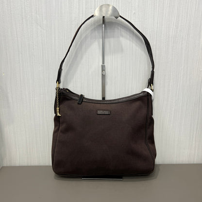 Gucci Canvas Shoulder Bag (Pre-Owned)