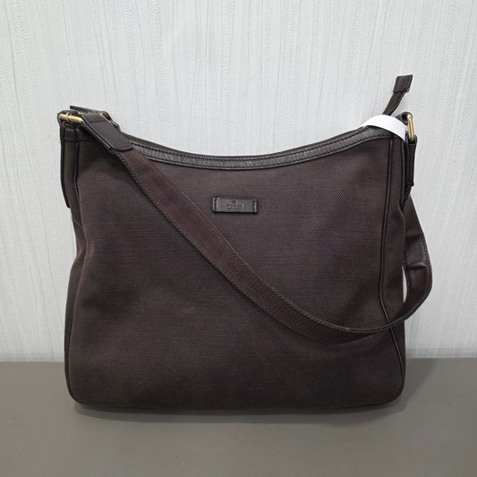 Gucci Canvas Shoulder Bag (Pre-Owned)