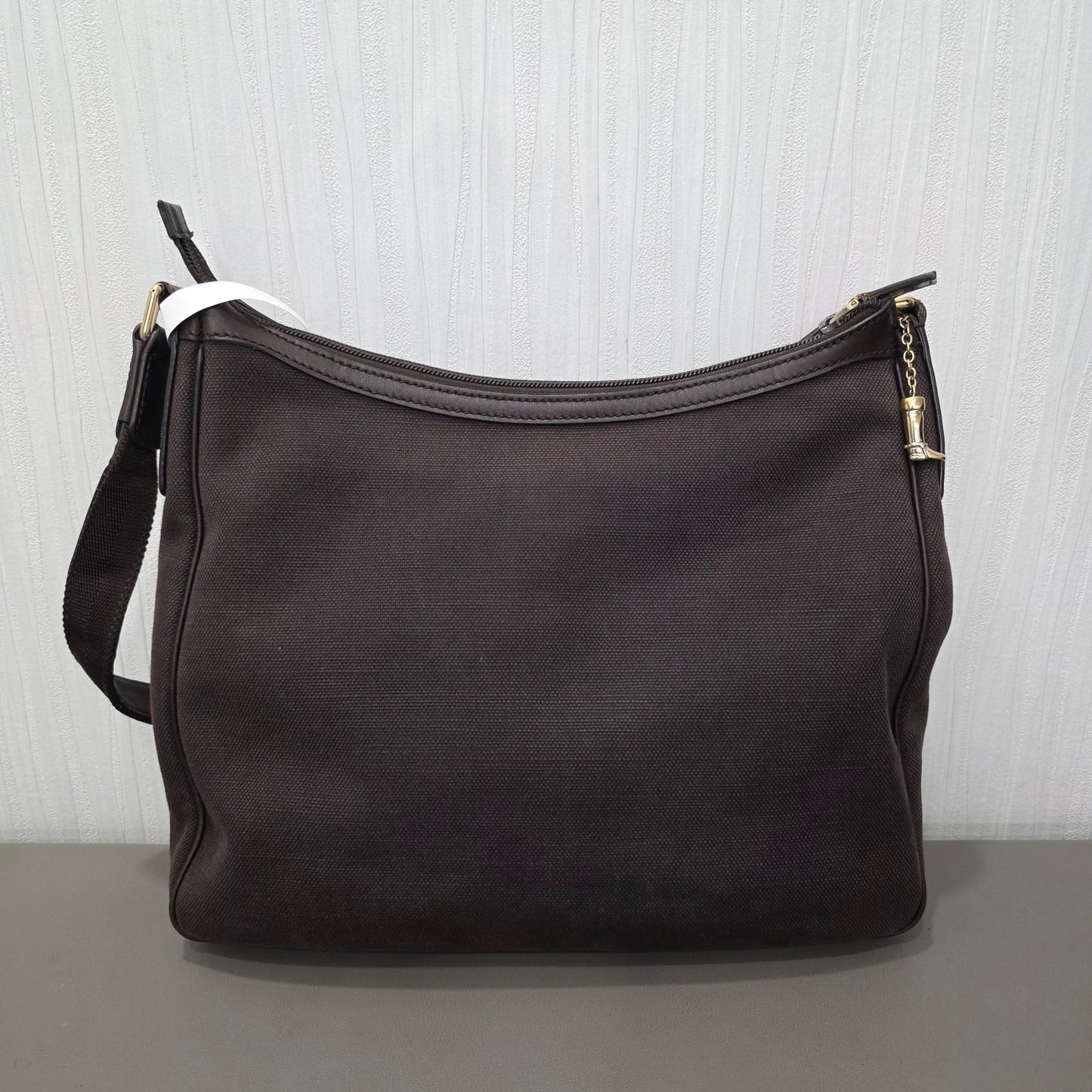 Gucci Canvas Shoulder Bag (Pre-Owned)