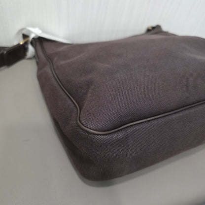 Gucci Canvas Shoulder Bag (Pre-Owned)