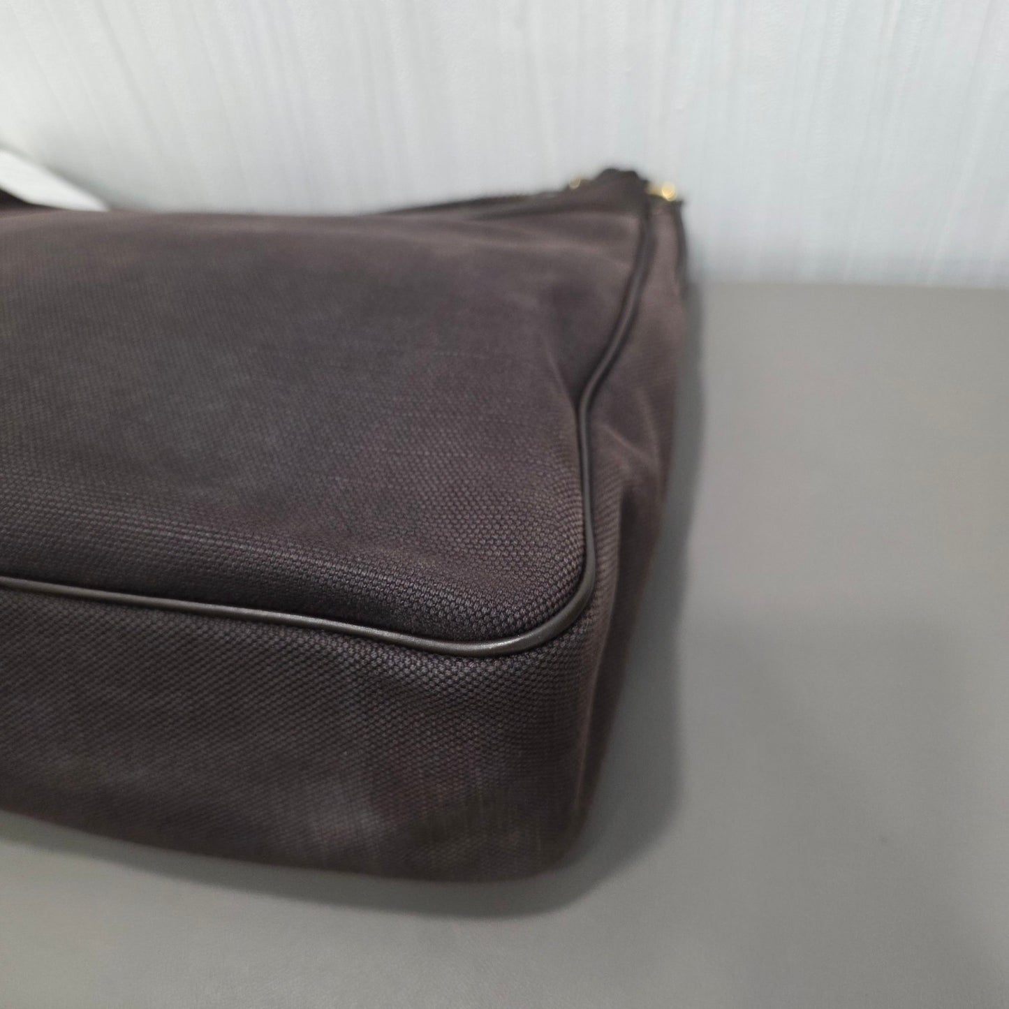 Gucci Canvas Shoulder Bag (Pre-Owned)