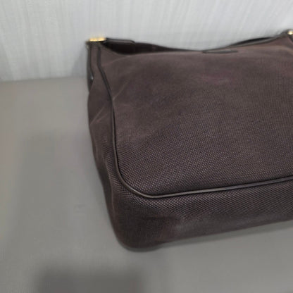 Gucci Canvas Shoulder Bag (Pre-Owned)