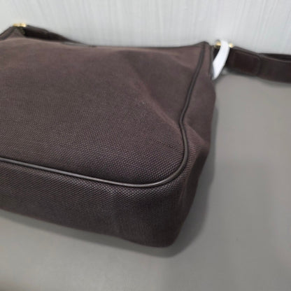 Gucci Canvas Shoulder Bag (Pre-Owned)