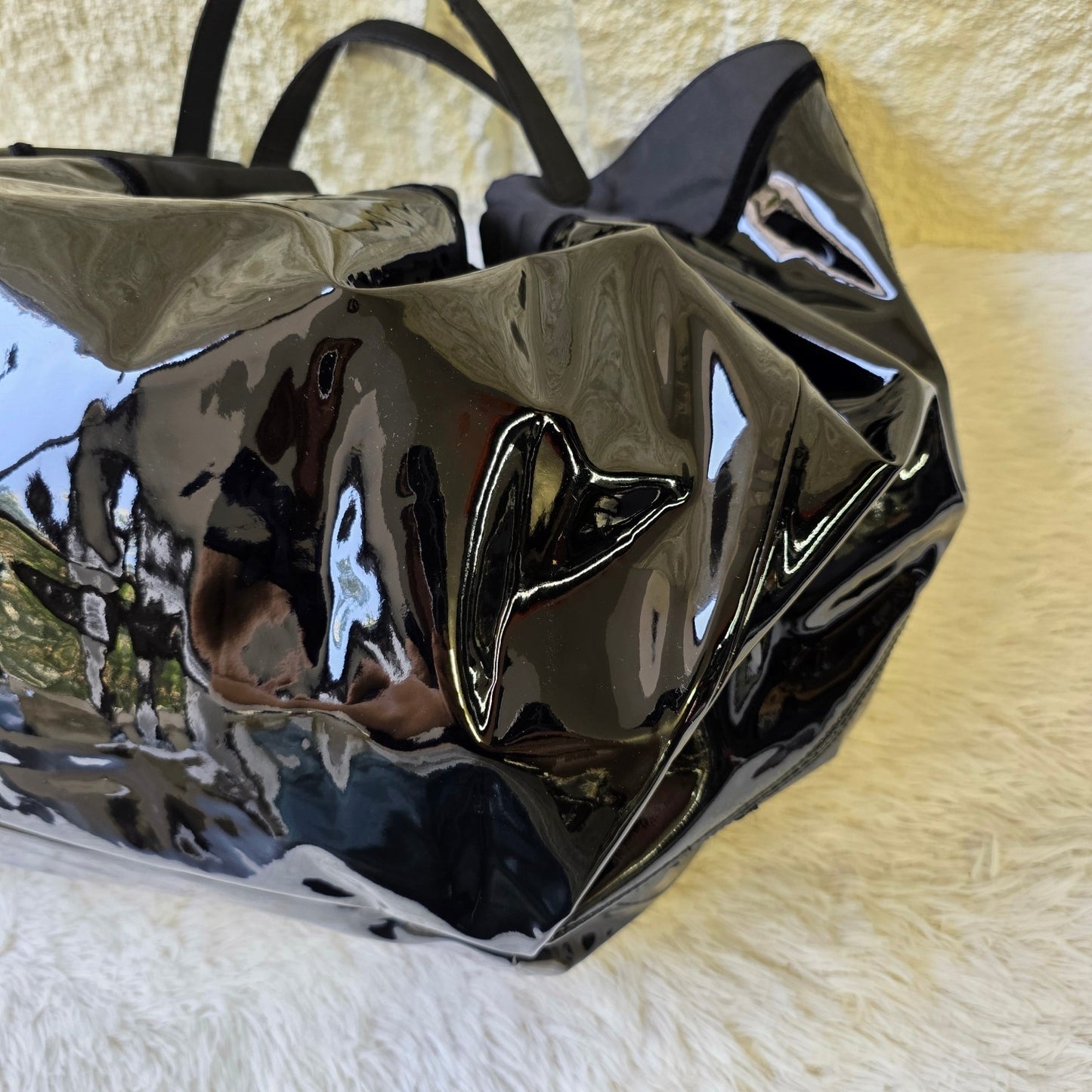Chanel Patent CC Coco Cabas Tote Bag (Pre-Owned)