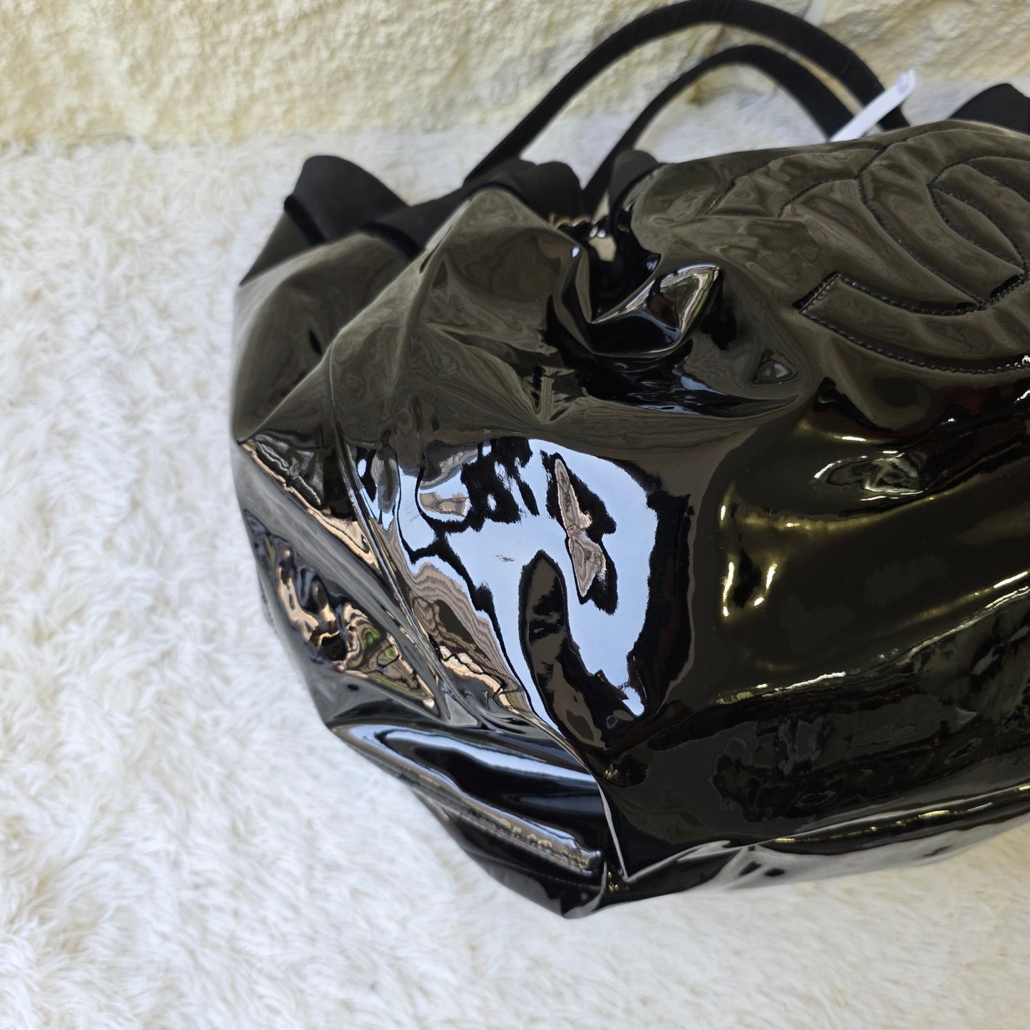 Chanel Patent CC Coco Cabas Tote Bag (Pre-Owned)