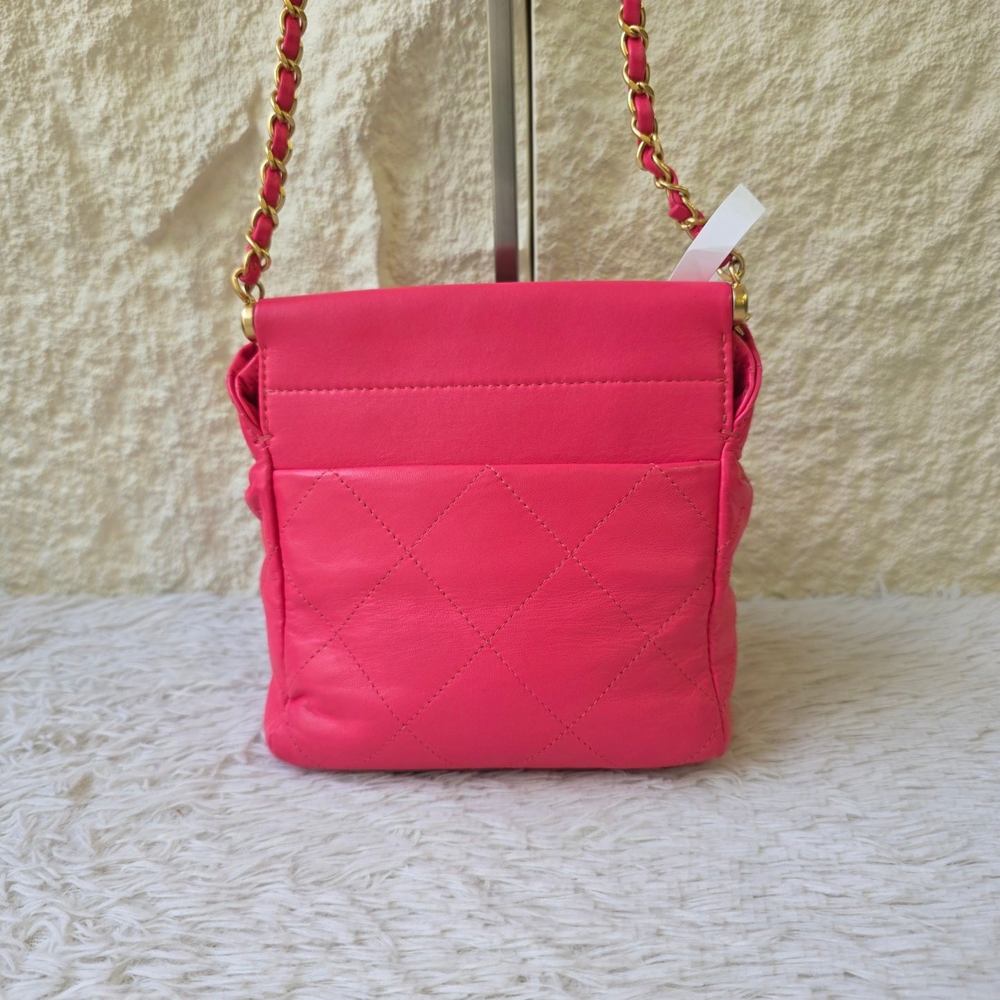 Chanel Quilted Leather Drawstring Bucket Bag (Pre-Owned)