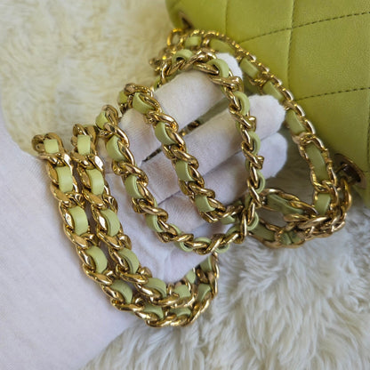Chanel Quilted Leather Vanity Chain Bag (Pre-Owned)