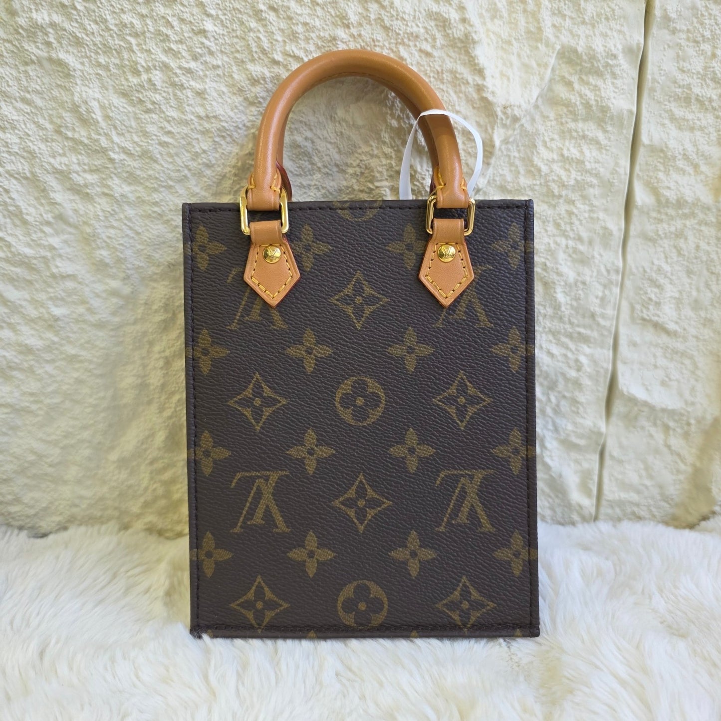 Louis Vuitton Monogram Canvas Sac Plat BB Bag (Pre-Owned)