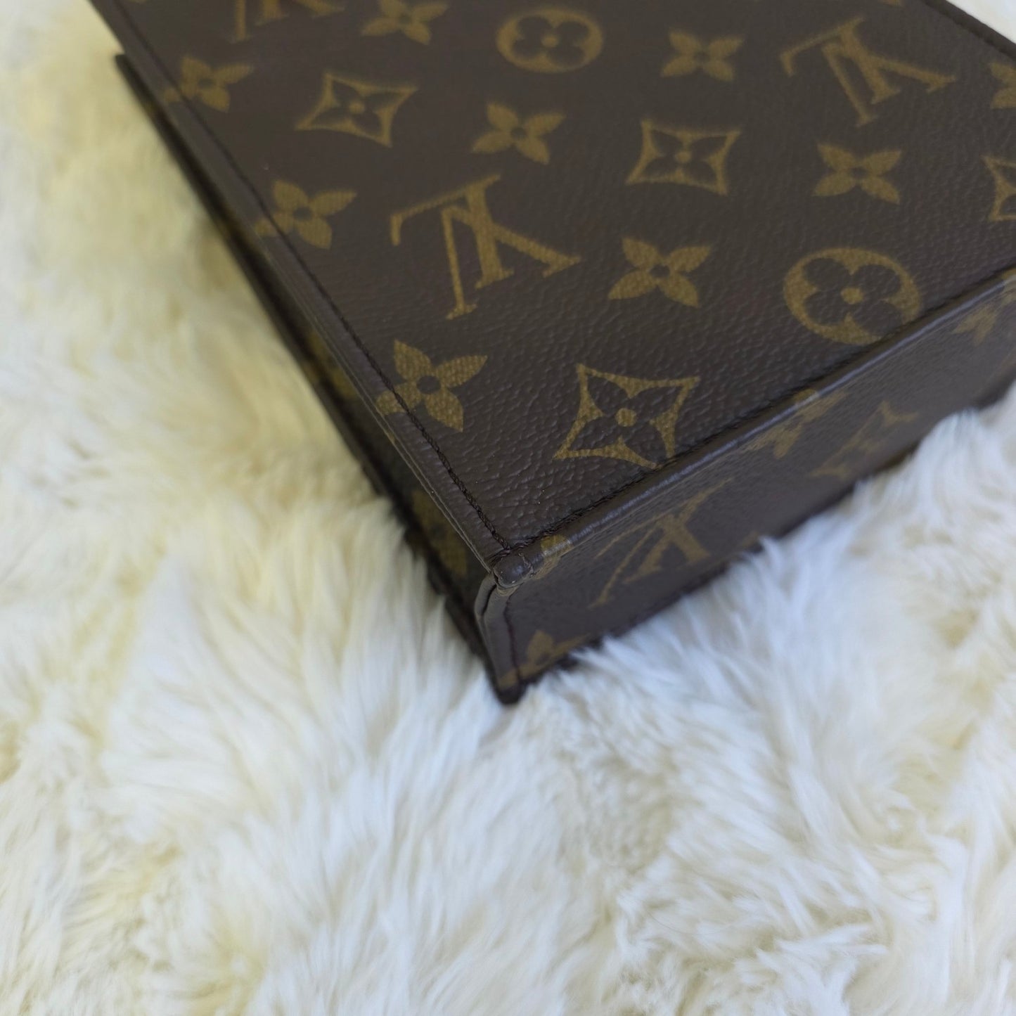 Louis Vuitton Monogram Canvas Sac Plat BB Bag (Pre-Owned)