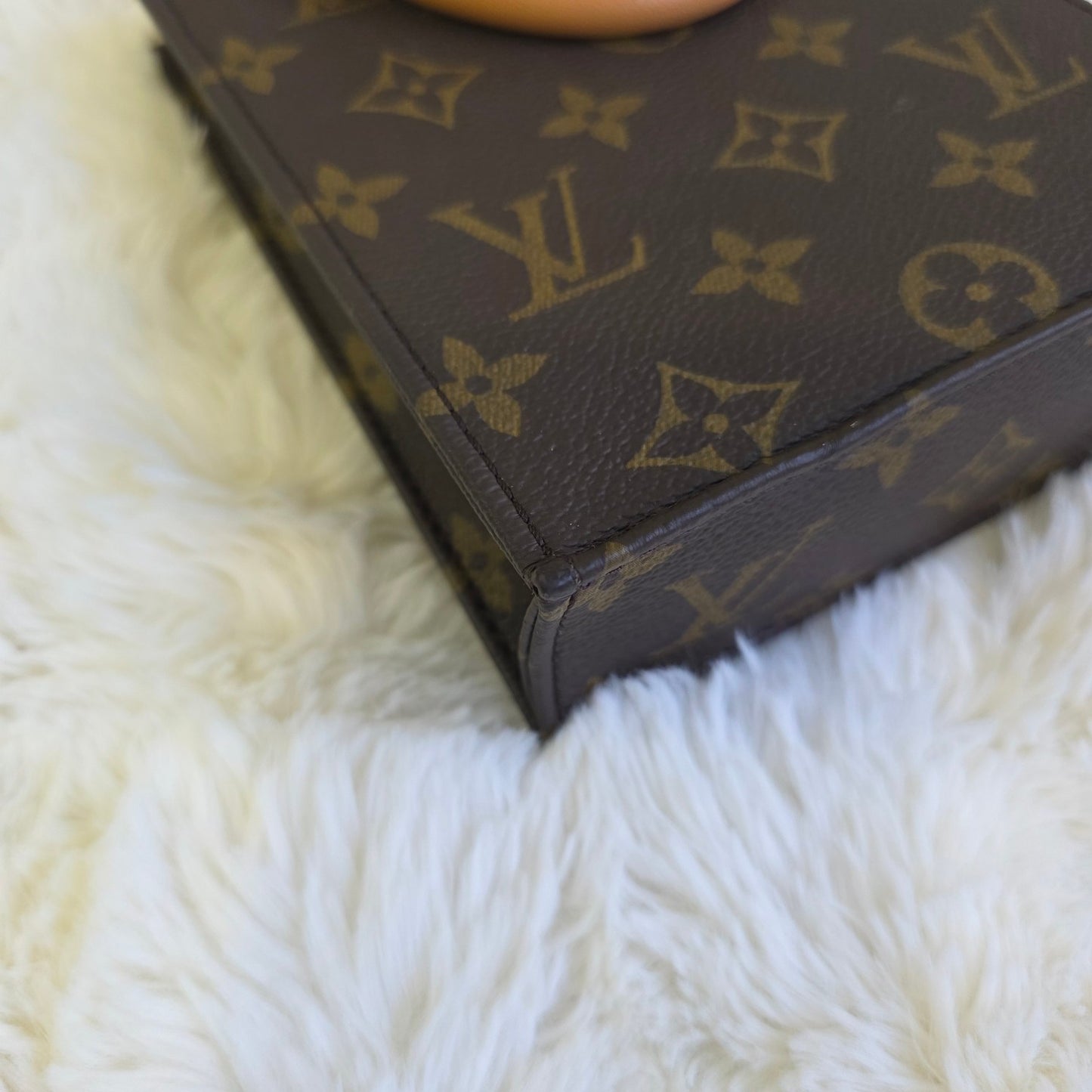 Louis Vuitton Monogram Canvas Sac Plat BB Bag (Pre-Owned)