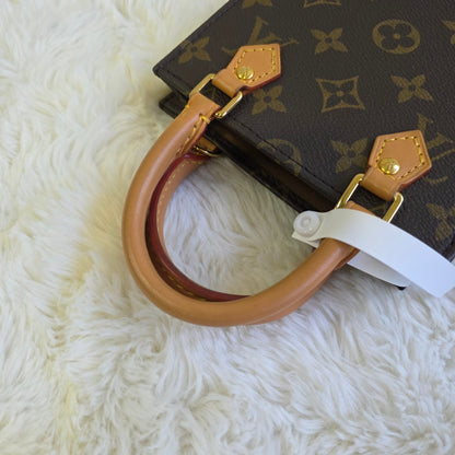 Louis Vuitton Monogram Canvas Sac Plat BB Bag (Pre-Owned)