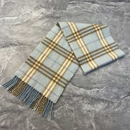 Burberry Light Blue Scarf [Pre-Owned]