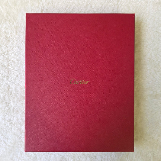 Cartier Leather Agenda Black [Pre-Owned]