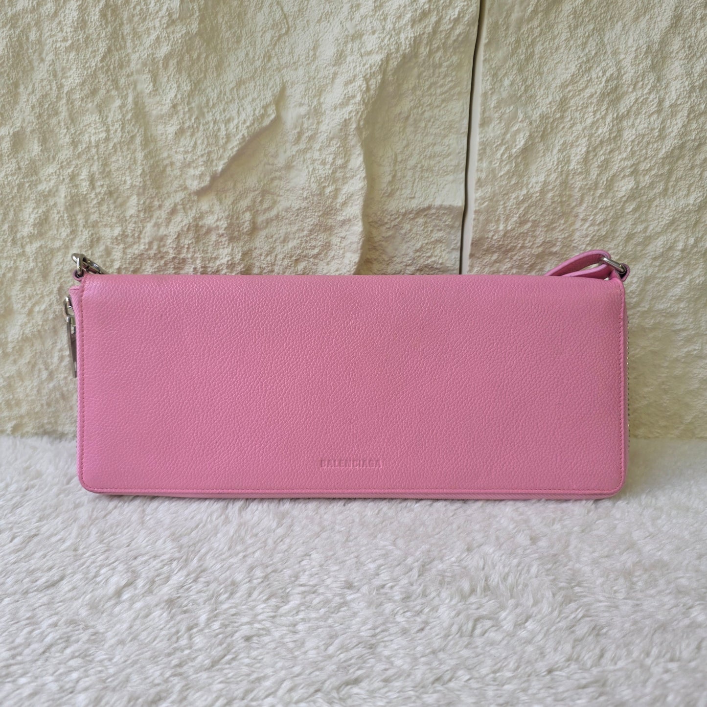 BALENCIAGA Pink Clutch Bag [Pre-Owned]