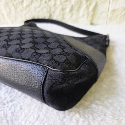 Gucci GG Canvas Leather One-Shoulder Shoulder Bag[Pre-Owned]