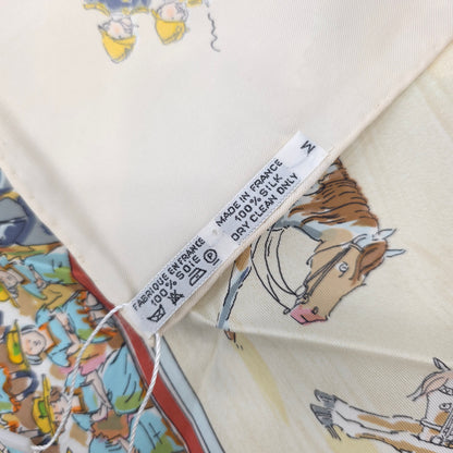 Hermès 90 Scarf "Cirque Molier" [Pre-Owned]
