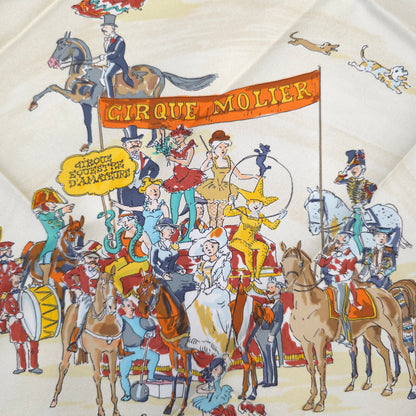 Hermès 90 Scarf "Cirque Molier" [Pre-Owned]